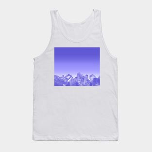 Simple, blue crystals Tank Top